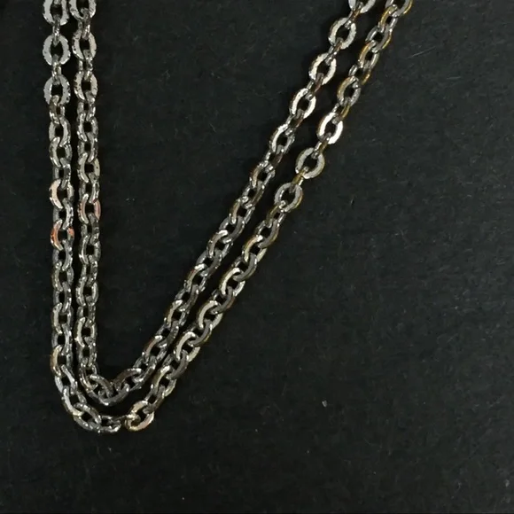 AUTH Christian Dior CD Logo Pendant Necklace Gold - Picture 4 of 5